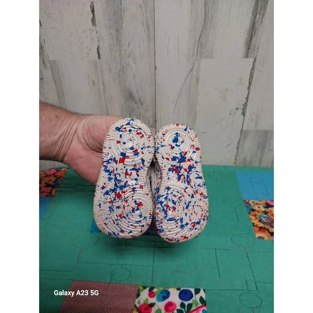 Nike Force 1LE Baby Shoes DH2926-111 Size 4C
